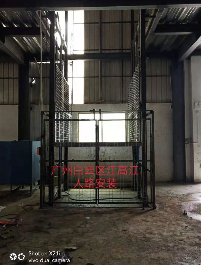 廣州白云區江高江人路安裝案例